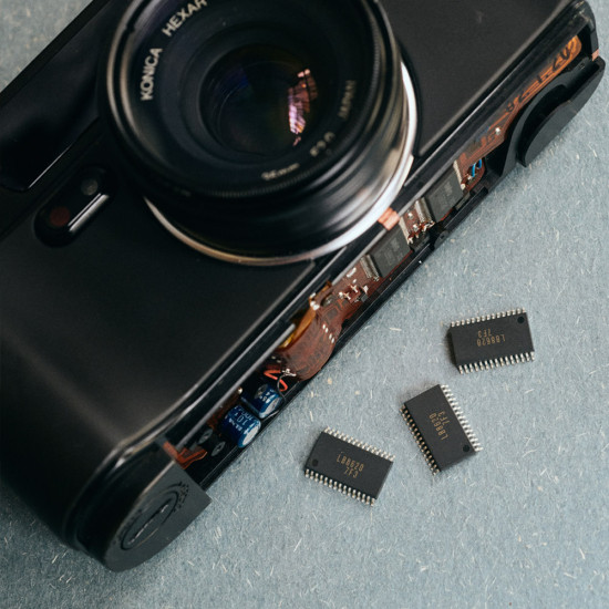 U3074】 Konica HEXAR 35mm F2 (0010667) Konica Hexar AF Motor